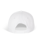 Snapback Pet - 5 Panelen White One Size