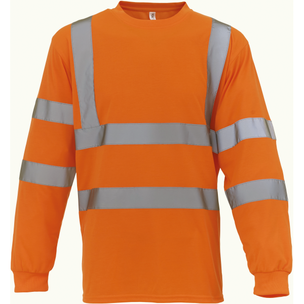 Hi-Vis T-shirt lange mouwen Hi-Vis T-shirt lange mouwen