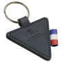 Sleutelhanger P02640F, Kunstleder, Grijs