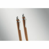 JAKARTA SET - Acaciahout pen- en potloodset - Hout JAKARTA SET - Acaciahout pen- en potloodset - Hout