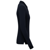 Bio180 piqué damespolo lange mouwen Navy S