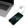 RCS standaard recycled plastic and TPE 6-in-1 kabel, wit RCS standaard recycled plastic and TPE 6-in-1 kabel, wit
