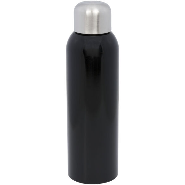 Guzzle 820 ml RCS certified stainless steel water bottle - Solid black