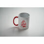 FESTIMUG - Keramische kerst mok 300ml - Wit/rood FESTIMUG - Keramische kerst mok 300ml - Wit/rood