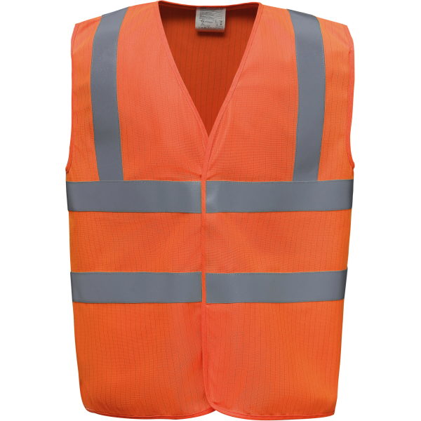 Hi-Vis, Anti-Statisch en vlamvertragend hesje Hi-Vis, Anti-Statisch en vlamvertragend hesje