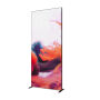 FlexFrame Wand Set 100 x 230 cm Zwart (incl. Extension Set 30 cm) met Print FlexFrame Wand Set 100 x 230 cm Zwart (incl. Extension Set 30 cm) met Print