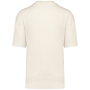 Oversized T-shirt korte mouwen uniseks Coconut Milk 3XL