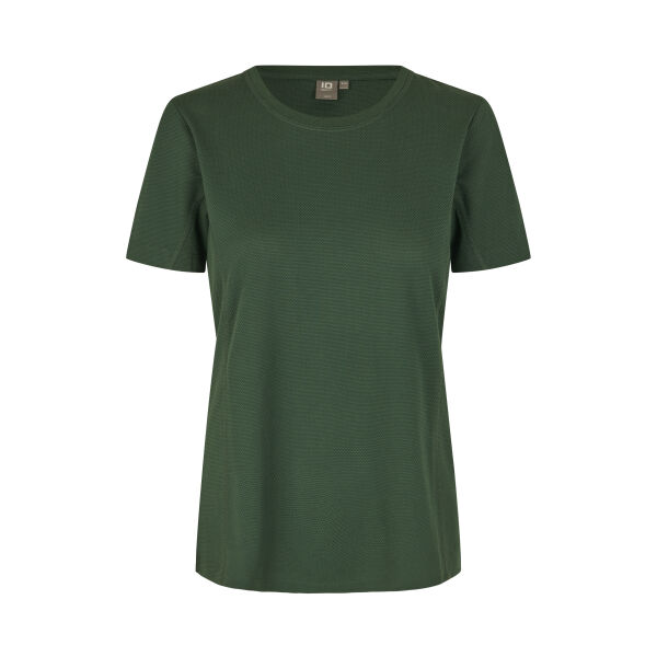 T-shirt Lyocell | dames - Fles groen, S T-shirt Lyocell | dames - Fles groen, S