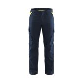 Donker marineblauw/High Vis Geel