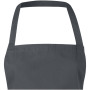 Viera 240 g/m² apron - Dark grey