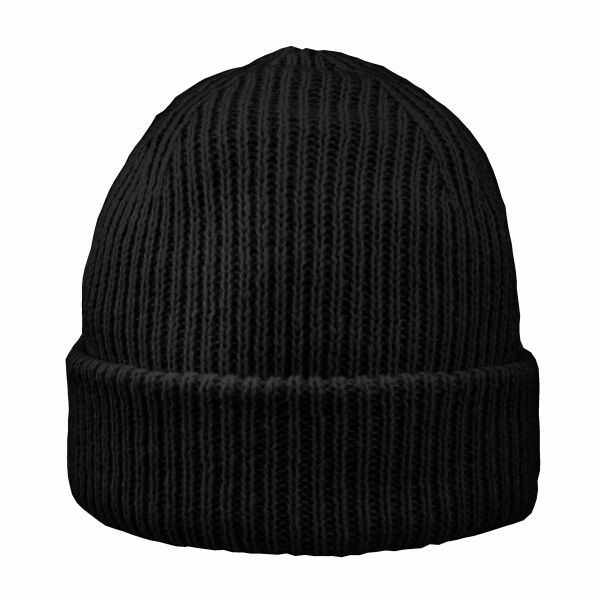 Luxury fine rib beanie