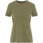 Nanaimo 160 g/m2 gewassen dames T-shirt met korte mouwen - Bosgroen - XL