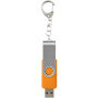 Rotate USB 3.0 met sleutelhanger - Oranje - 32GB