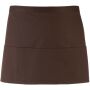 Colours' 3 Pocket Apro Brown one size Colours' 3 Pocket Apro Brown one size