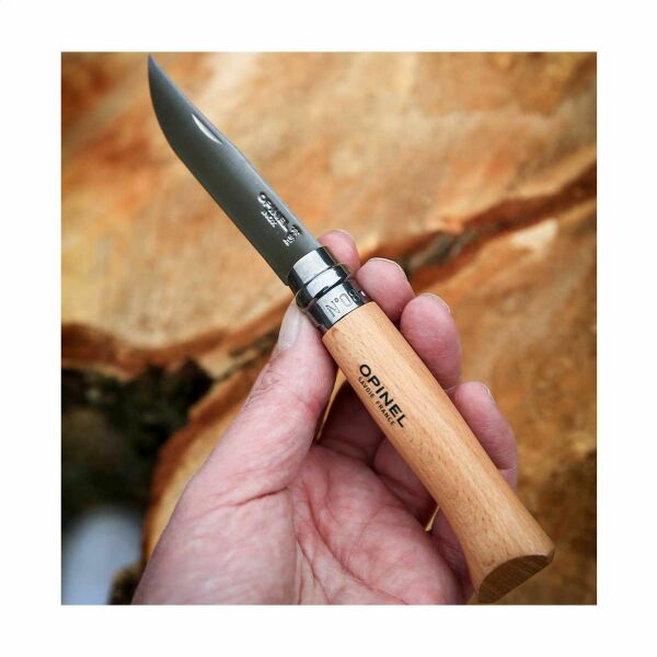 Opinel Inox No 08 Taschenmesser - holz Opinel Inox No 08 Taschenmesser - holz