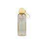 Sagaform Ture waterfles 600 ml - Transparant / Geel