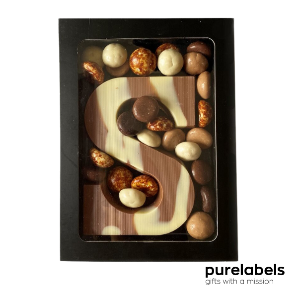 Sinterklaas | Chocoladeletter S | Choco Kruidnoten