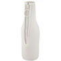 Fris flessenhouder van gerecycled neopreen - Wit