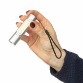 Gerecycled aluminium COB-zaklamp Sami zwart