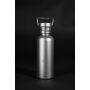 Nordic Drift Trail Ultra Light Titanium 600ml Water fles, zilver