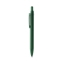 BOMOK soft touch balpen van gerecycled aluminium - donkergroen
