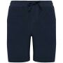 Ecologische badstof jongensshort  navy blue 8-10 Y