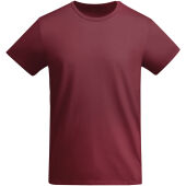 Breda kortärmad T-shirt för herr - Garnet - XL