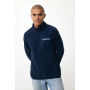 IQONIQ Talung gerecycled polyester fleece jas met rits, donkerblauw (L)