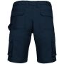 Eco-friendly heren bermuda met meerdere zakken Navy M