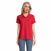 PULSE WOMEN - PULSE DAMES POLO - L - Rood