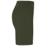 Ecologische geribde damesshort Organic Khaki L