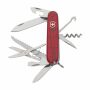 Victorinox Huntsman zakmes in geschenkdoos - transparant rood