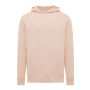 IQONIQ Yengo recycled katoen hoodie met steekzakken, peach nectar (XXXL)
