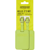 American Tourister Ta Luggage Tag X2
