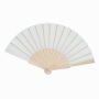 MECOZI COOL - Opvouwbare waaier wit