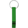 Tao RCS recycled aluminium bottle and can opener with keychain - Green