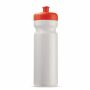Sportbidon Bio 750ml - Wit / Rood