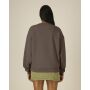 Radder 2.0 - Het unisex oversized crewneck sweatshirt - Mocha (S)