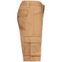 Eco-friendly heren bermuda met meerdere zakken Camel M
