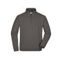 Round-Neck Zip carbon 3XL