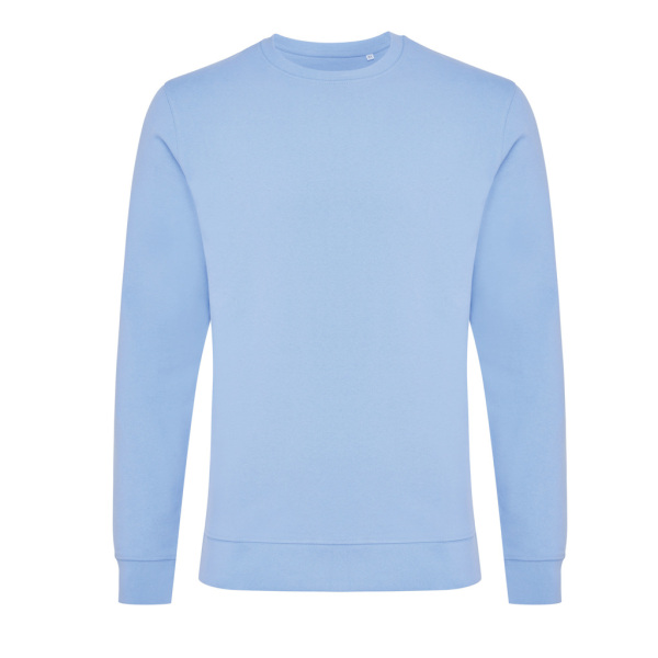 Iqoniq Zion gerecycled katoen sweater, sky blue (S)