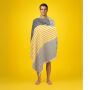 Towel to Go - Bali - Anthracite Mustard Towel to Go - Bali - Anthracite Mustard