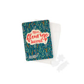 A6 kaart in pergamijn envelop