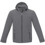 Langley softshell heren jas - Staalgrijs - 2XL