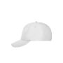 6 Panel Workwear Cap - COLOR - white one size