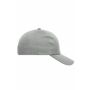6 Panel Cap Heavy Cotton light grey one size