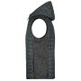 Men's Knitted Hybrid Vest grey melange/anthracite melange S Men's Knitted Hybrid Vest grey melange/anthracite melange S