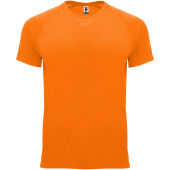 Bahrain kortärmad funktions T-shirt för herr - Fluor Orange - S