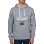 Burgee SUM 3 sweater met capuchon Medium grey melange XXL