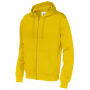 Cottover Gots Full Zip Hood Man yellow M